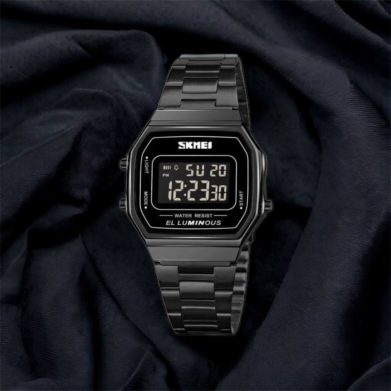 Часы наручные мужские SKMEI 1647BK, оригинальные мужские часы, противоударные часы для военнослужащих
