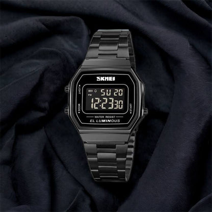 Часы наручные мужские SKMEI 1647BK, оригинальные мужские часы, противоударные часы для военнослужащих