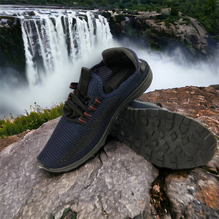 Спортивные кроссовки мужские летние 40 размер. Летние кроссовки сетка сеточка мужские. Модель 32591. Цвет: синий