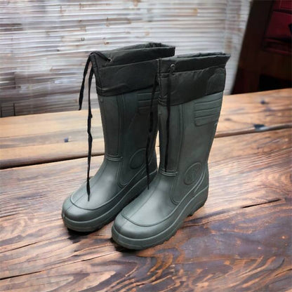 Сапоги мужские резиновые высокие утепленные с подвязкой 44 размер (29 см), сапоги резиновые для рыбалки