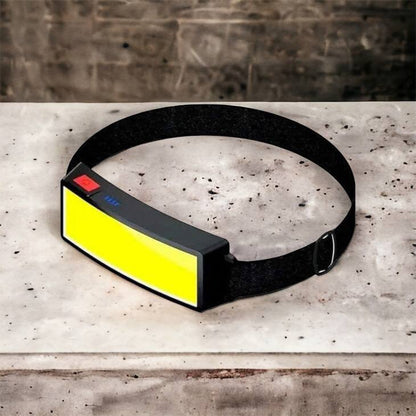 Налобный фонарик яркий рассеивающий для СТО Bailong BL-F007-COB, 3 режима, водостойкий, зарядка от USB