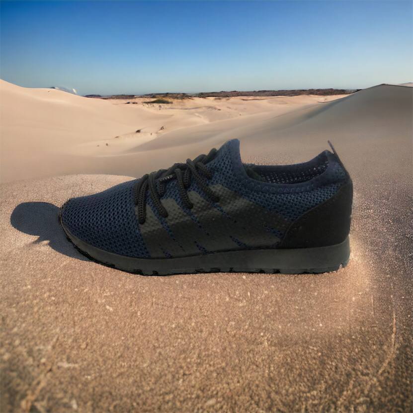 Кроссовки лето сетка мужские 40 размер | Текстильные кроссовки сеткой | Модель 41373. Цвет: синий