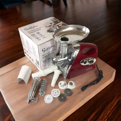 Электромясорубка Suntera SMG-5420R 1800 Вт, электромясорубка соковыжималка для томатов, мясорубка для дома