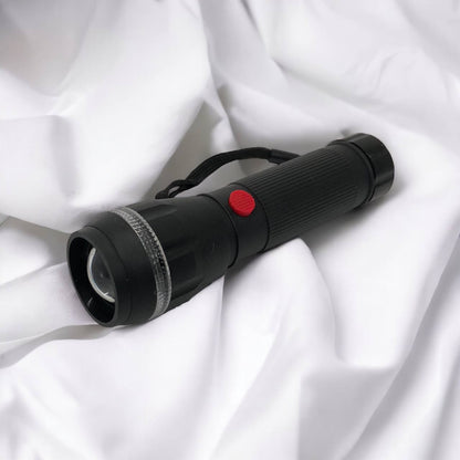 Ручний ліхтарик на батарейках (3хААА) з функцією зуму, кишеньковий міні ліхтар лід ліхтар переносний гарний