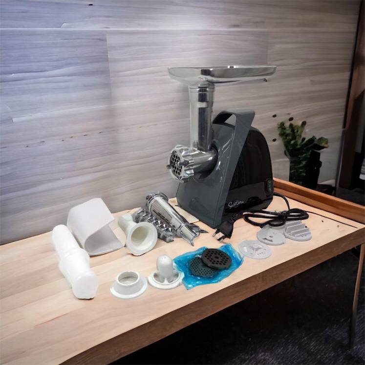 Мясорубка Suntera SMG-5421B 1800 Вт, мясорубка электрическая для мяса, мясорубка для домашней колбасы