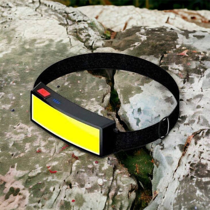 Налобный фонарик яркий рассеивающий для СТО Bailong BL-F007-COB, 3 режима, водостойкий, зарядка от USB