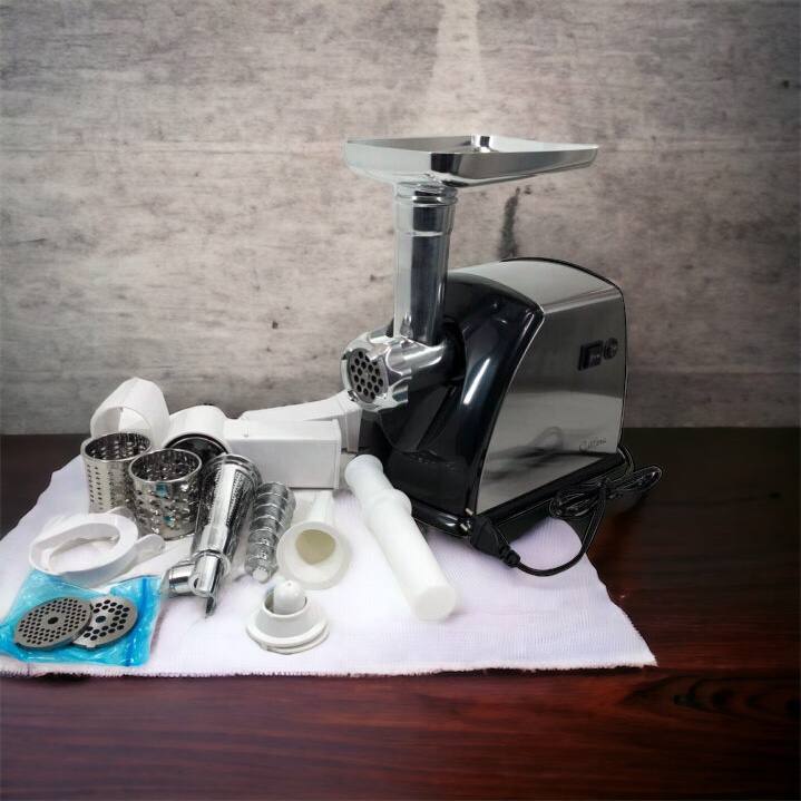 Мясорубка Suntera SMG-5454SS, Кухонная мясорубка, Мясорубка электрическая металл, Мясорубка-соковижималка