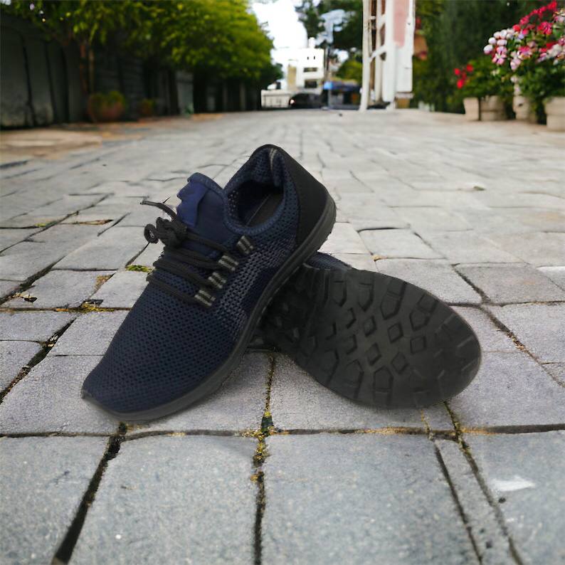 Кроссовки мужские весна сетка 40 размер. Кроссовки сетка сеточка мужские. Модель 99128. Цвет: синий