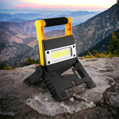 Фонарь-прожектор аккумуляторный BL MS 8006 7858 ручной, аккумуляторный кемпинговый фонарь, лампа