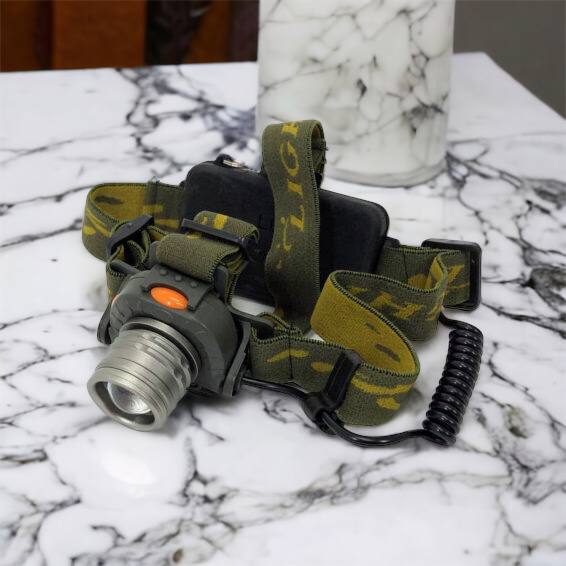 Налобный фонарь тактический Bailong BL-1505 \ 602B SENSOR с датчиком движения, Фонарик налобный led