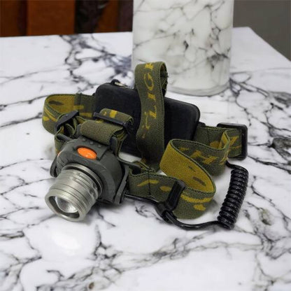 Налобный фонарь тактический Bailong BL-1505 \ 602B SENSOR с датчиком движения, Фонарик налобный led