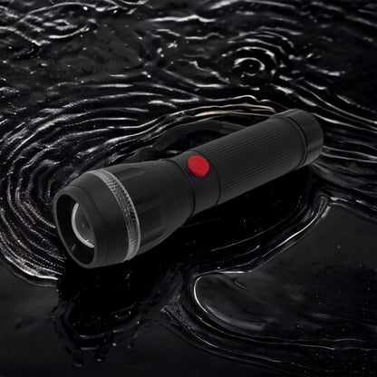 Ручний ліхтарик на батарейках (3хААА) з функцією зуму, кишеньковий міні ліхтар лід ліхтар переносний гарний