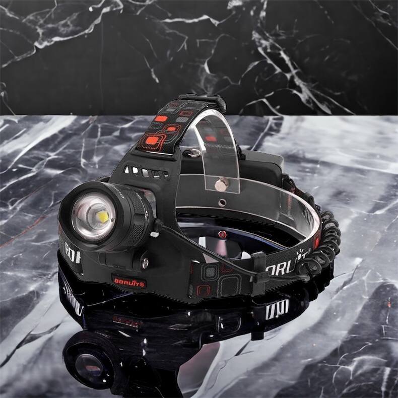 Налобный фонарь Bailong BL-T32-P50, мощный налобный светодиодный фонарик на голову, три режима