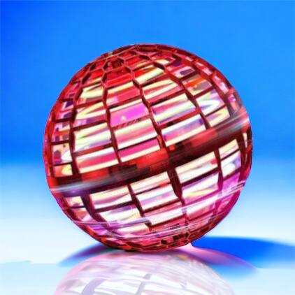 Летающий шар спиннер светящийся FlyNova Pro Gyrosphere игрушка мяч бумеранг, игрушка летающий шар