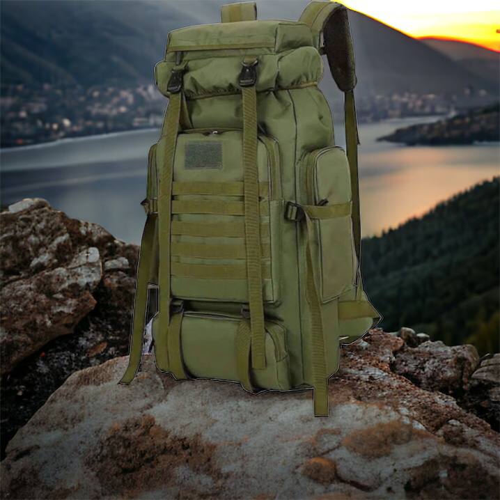 Тактический рюкзак на 70л больший армейский баул, походная сумка / Военный рюкзак, тактический рюкзак ВСУ