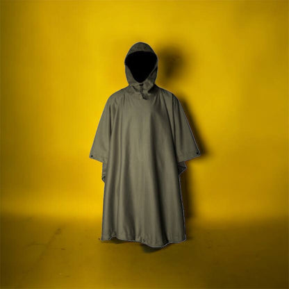 Качественный тактический дождевик - пончо. Военный плащ – накидка от дождя