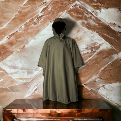 Качественный тактический дождевик - пончо. Военный плащ – накидка от дождя