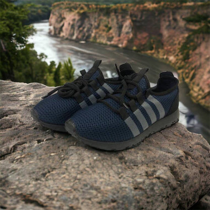 Мужские кроссовки текстиль, мужские кроссовки из сетки 40 размер. Летние кроссовки. Модель 54654. Цвет: синий