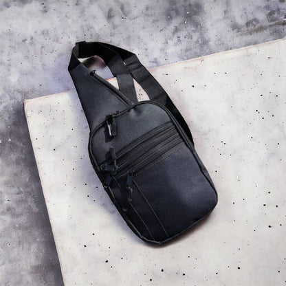 Качественная тактическая сумка с кобурой, мужская сумка черная из кордури мессенджер, Тактический мессенджер