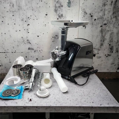 Мясорубка Suntera SMG-5454SS, Кухонная мясорубка, Мясорубка электрическая металл, Мясорубка-соковижималка