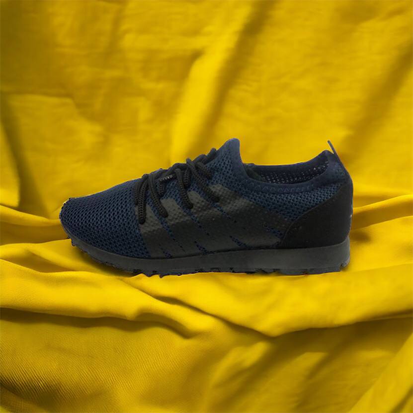 Кроссовки лето сетка мужские 40 размер | Текстильные кроссовки сеткой | Модель 41373. Цвет: синий