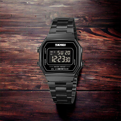 Часы наручные мужские SKMEI 1647BK, оригинальные мужские часы, противоударные часы для военнослужащих