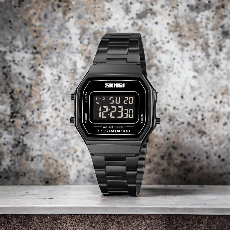 Часы наручные мужские SKMEI 1647BK, оригинальные мужские часы, противоударные часы для военнослужащих