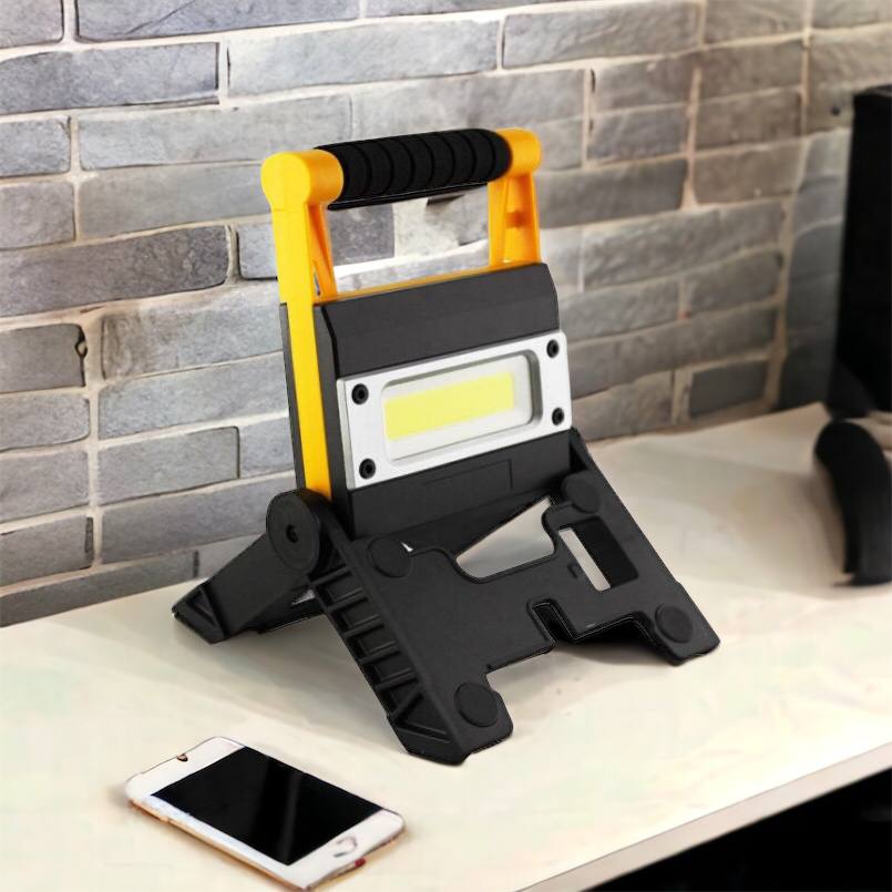 Фонарь-прожектор аккумуляторный BL MS 8006 7858 ручной, аккумуляторный кемпинговый фонарь, лампа