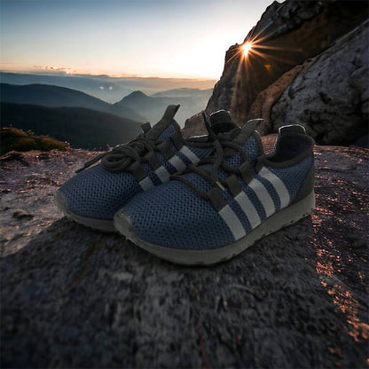 Мужские кроссовки текстиль, мужские кроссовки из сетки 40 размер. Летние кроссовки. Модель 54654. Цвет: синий