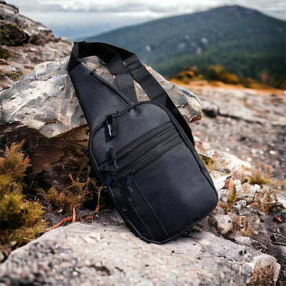 Качественная тактическая сумка с кобурой, мужская сумка черная из кордури мессенджер, Тактический мессенджер