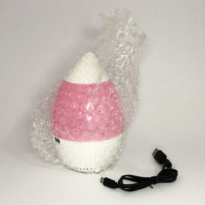 Колонка увлажнитель с диодной подсветкой JT-315, Настольный увлажнитель воздуха. Цвет: розовый