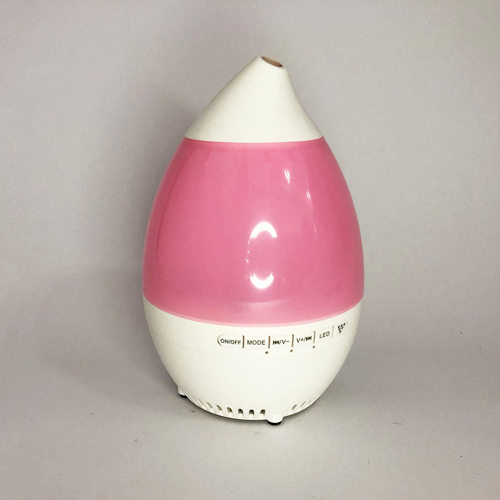 Колонка увлажнитель с диодной подсветкой JT-315, Настольный увлажнитель воздуха. Цвет: розовый
