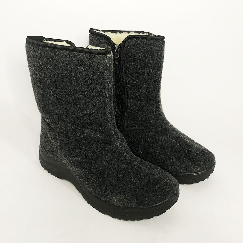 Сапоги мужские утепленные. 42 размер. С меховой подкладкой, Мужская обувь рабочие ботинки, Удобная обувь