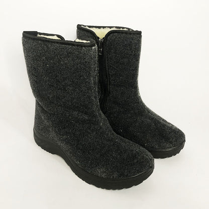 Сапоги мужские утепленные. 42 размер. С меховой подкладкой, Мужская обувь рабочие ботинки, Удобная обувь