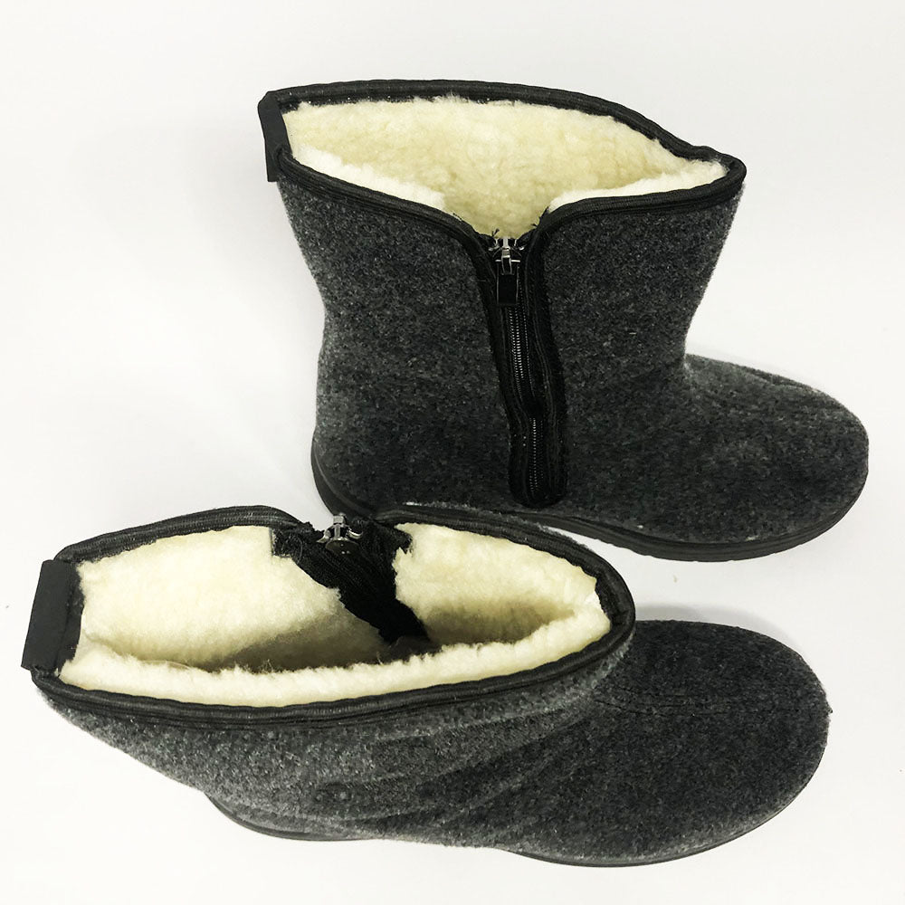 Сапоги мужские утепленные. 42 размер. С меховой подкладкой, Мужская обувь рабочие ботинки, Удобная обувь