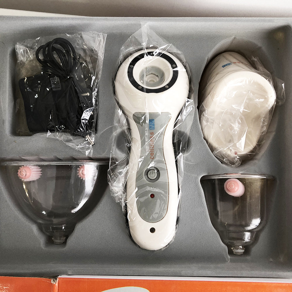 Массажер вакуумный антицеллюлитный Celluless MD NEW вакуумно-роликовый эффективный массажер Целлюлес