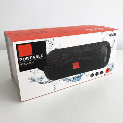 Bluetooth-колонка TG-117 портативная влагостойкая. Цвет: красный