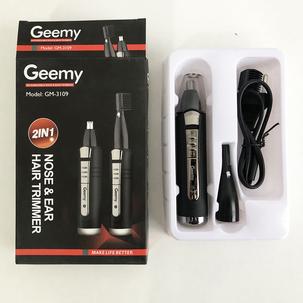 Триммер GEMEI GM-3109 2в1, триммер беспроводной, машинка мужская для бритья, беспроводная электробритва