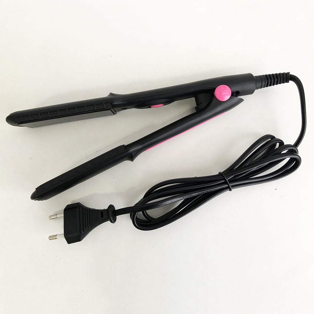 Щипцы, плойка утюжок DOMOTEC MS-4905, Щетка щипцы для выпрямления волос. Цвет: розовый