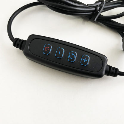 Набор блогера Professional Live Stream, светодиодная кольцевая лампа для селфи, Led лампа кольцевая