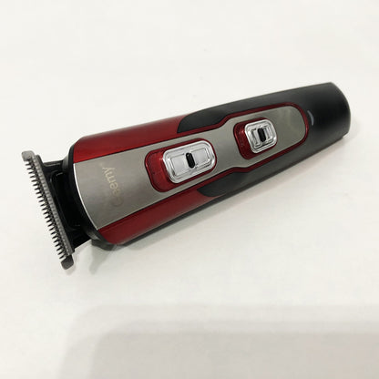 Машинка для стрижки 10в1 GEMEI GM-592, окантовочная машинка, подстригательная машинка. Цвет: красный