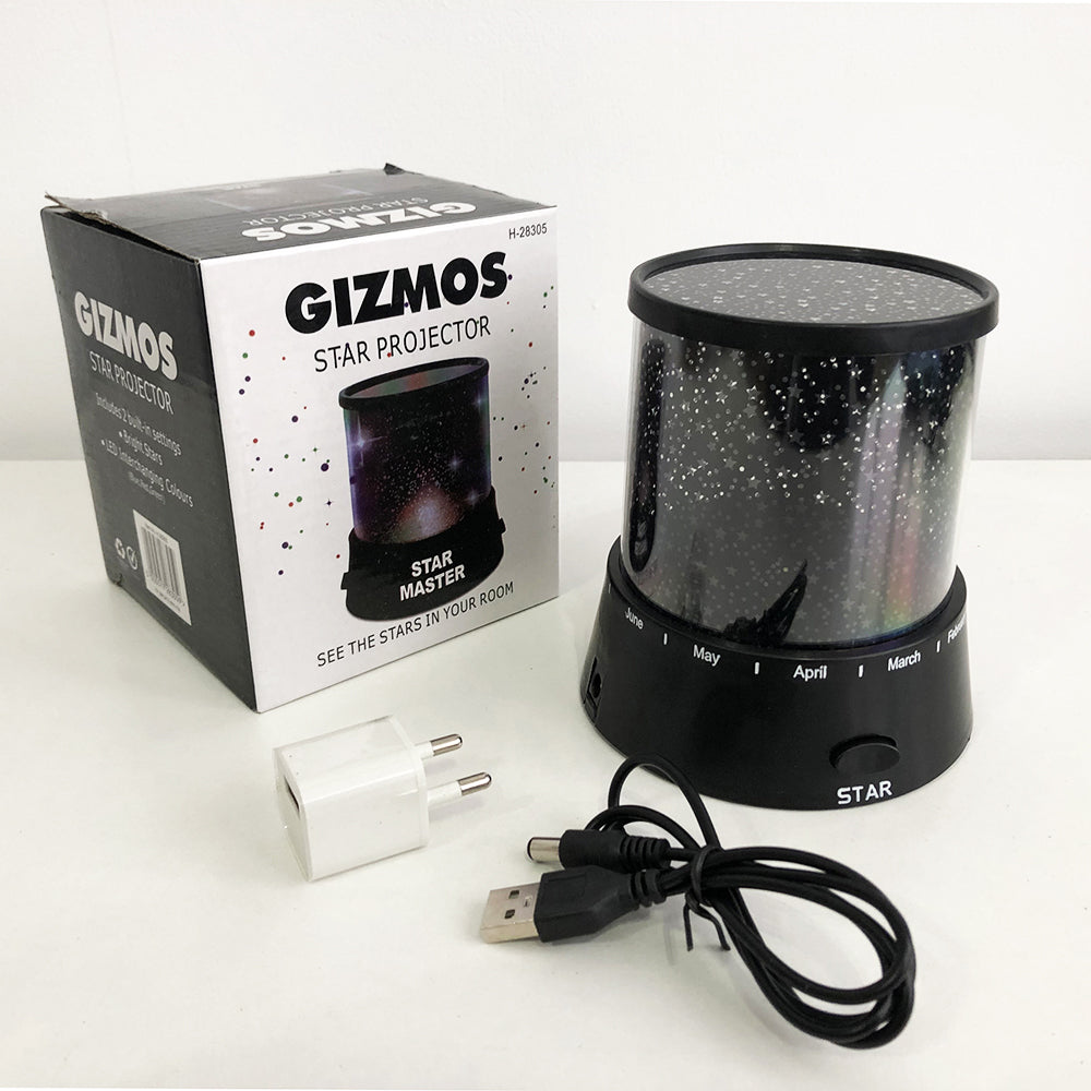 Лазерный проектор Star Master Звездное небо, Ночник для ребенка в спальню, Ночник для малыша