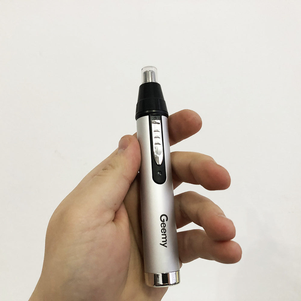 Триммер для носа и ушей GEMEI GM-3107 3в1, электробритва с насадками для бороды, тример для бороды