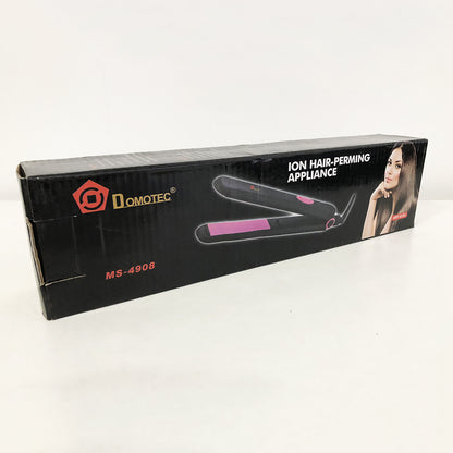 Щипцы DOMOTEC MS-4908, выпрямитель для волос 2в1, стайлер для укладки, утюжок для выравнивания