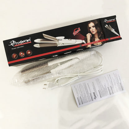 Щипцы утюжок для волос GEMEI GM-2961, стайлер для завивки, прибор для завивки волос, утюжок