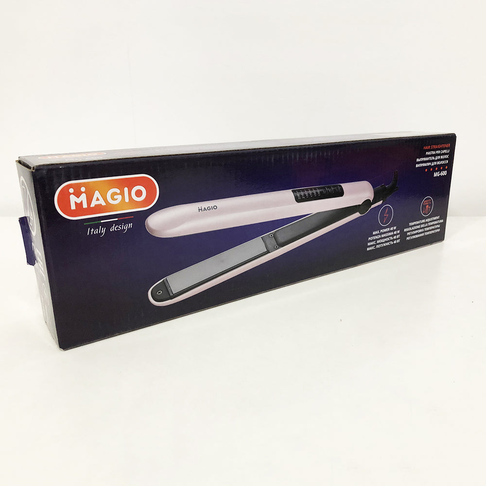 Щипцы выпрямитель для волос MAGIO MG-600 (40Вт/керамика), утюжок для волос с терморегулятором