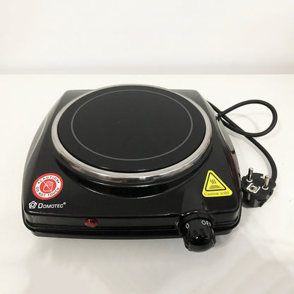 Электроплита настольная DOMOTEC MS-5851 900 Вт, Кухонная плита электро для кухни на 1 конфорку