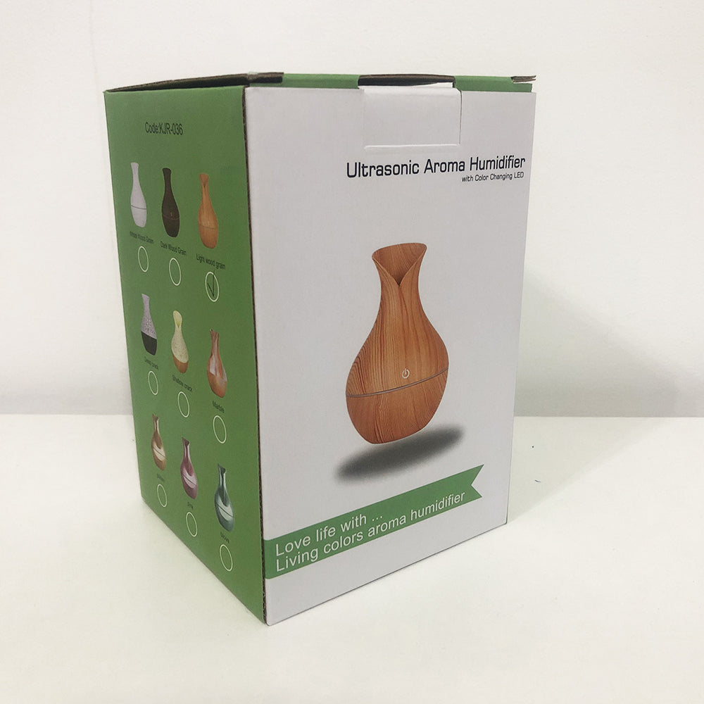 Увлажнитель воздуха Air Purifier LR053, Аромадиффузор увлажнитель воздуха для дома. Цвет: светлое дерево