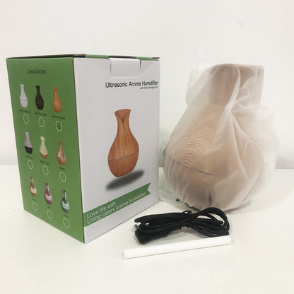 Увлажнитель воздуха Air Purifier LR053, Аромадиффузор увлажнитель воздуха для дома. Цвет: светлое дерево