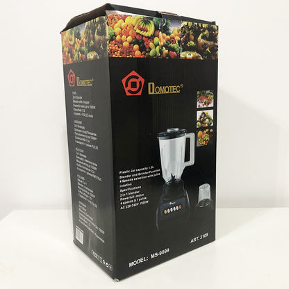 Блендер стационарный с кофемолкой DOMOTEC MS-9099 250 Вт, Блендер настольный электрический